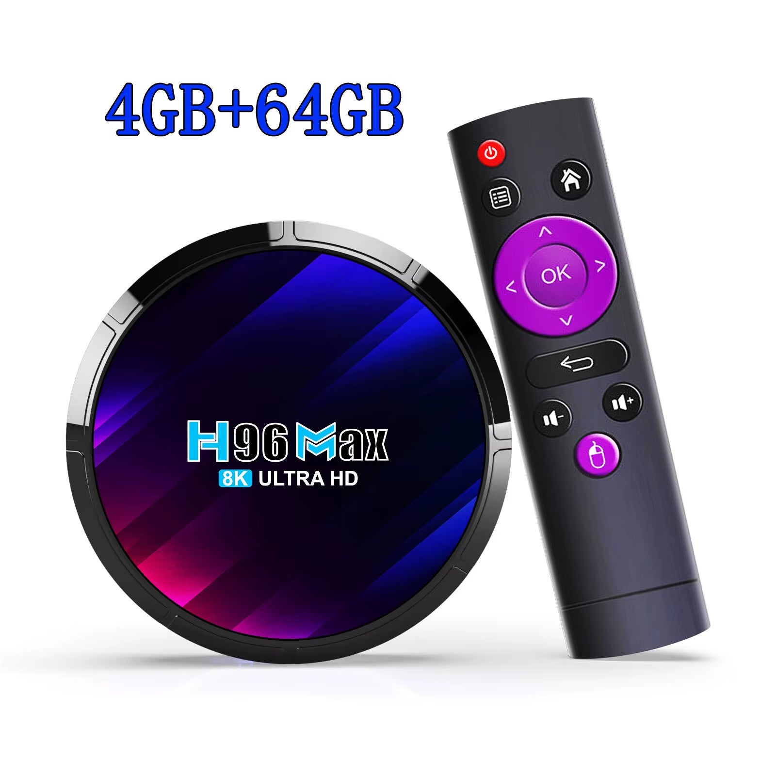 Android TV Box H96MAX RK3528 Android Box Soporte 2,4G/5,8G Wifi6 BT5.0 4K Video Set Top TV Box Decodificar Y Reproducir 8K 24Fps