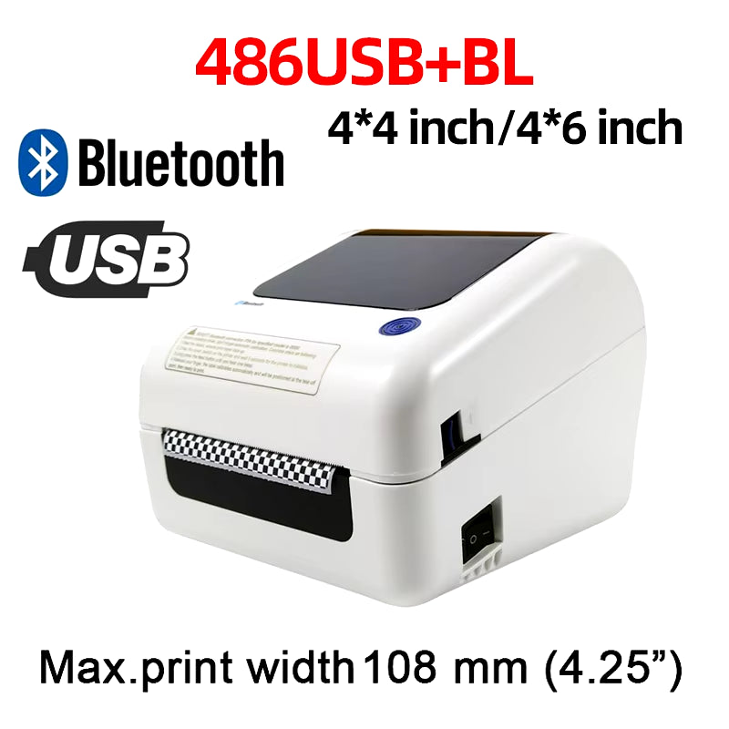 XP-460B/420B 4Inch Shipping Label/Express/Thermal Barcode Label Printer Compatible with Shipping Label 4X6 Inches Label