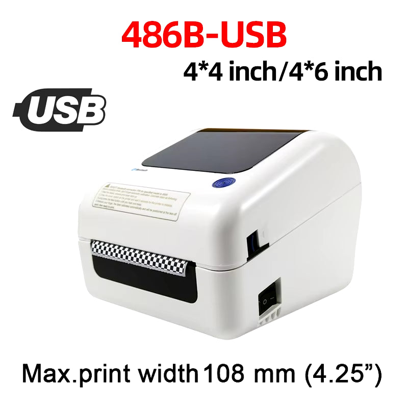 XP-460B/420B 4Inch Shipping Label/Express/Thermal Barcode Label Printer Compatible with Shipping Label 4X6 Inches Label