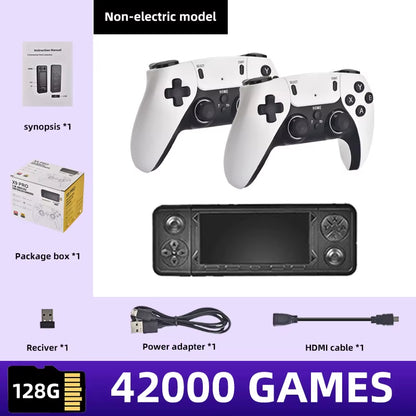 2025 Nuevo X9PRO Game Stick 4K TV Consola De Videojuegos Juegos 3D Para PSP/PS1/N64/NDS 40 + Simuladores 42000 Juegos Retro