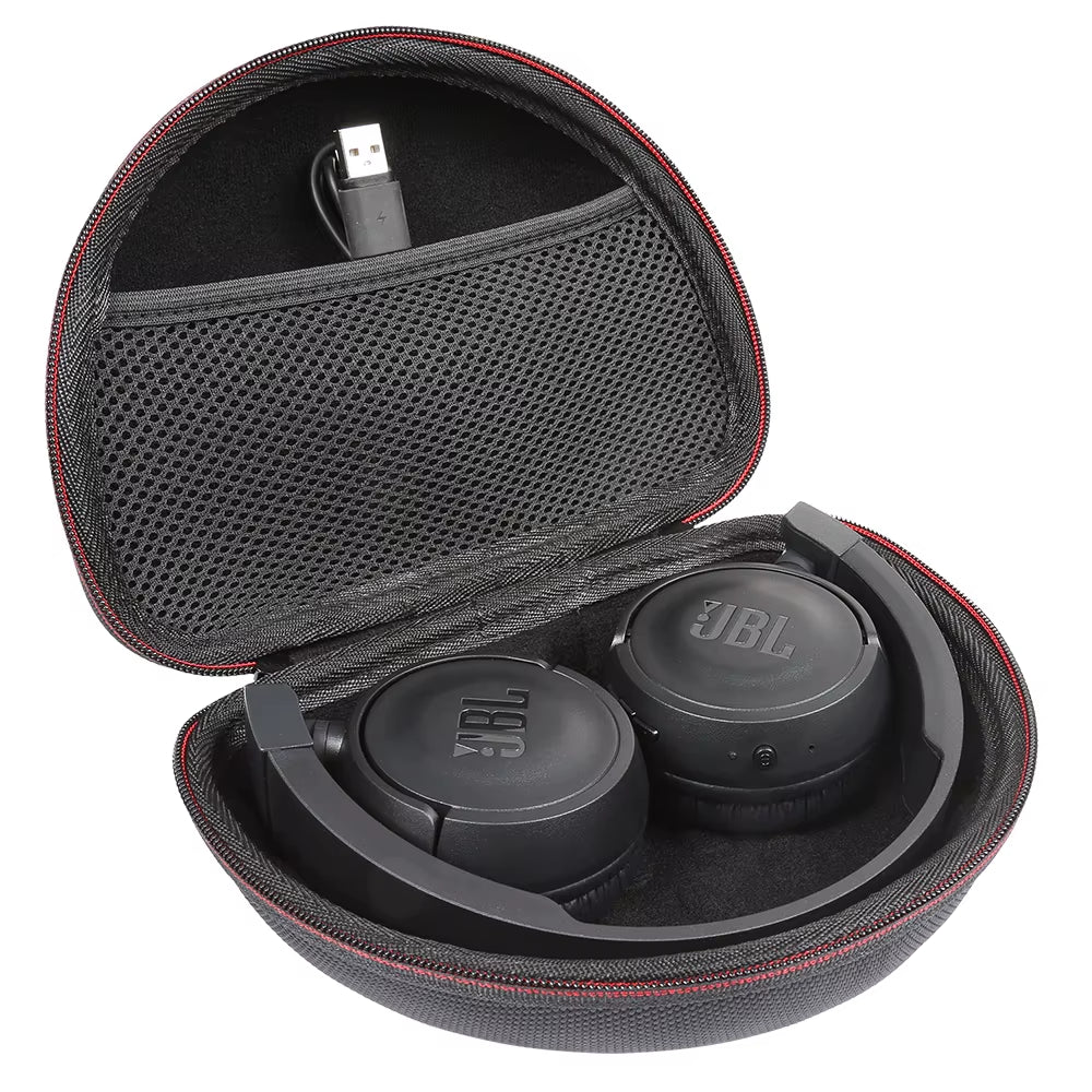 Estuche Rígido Para Auriculares Inalámbricos JBL, Caja De Transporte Portátil, Cubierta De Almacenamiento, Color Negro, T450BT, T460BT, T510,T560 Novedad De 2020