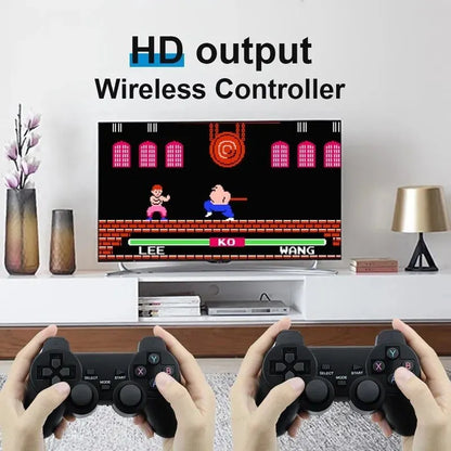 Consola De Videojuegos Con 20000 Juegos Integrados, Mando Inalámbrico, TV Stick, 4K, HD, Retro, Mini Reproductor De Juegos Portátil